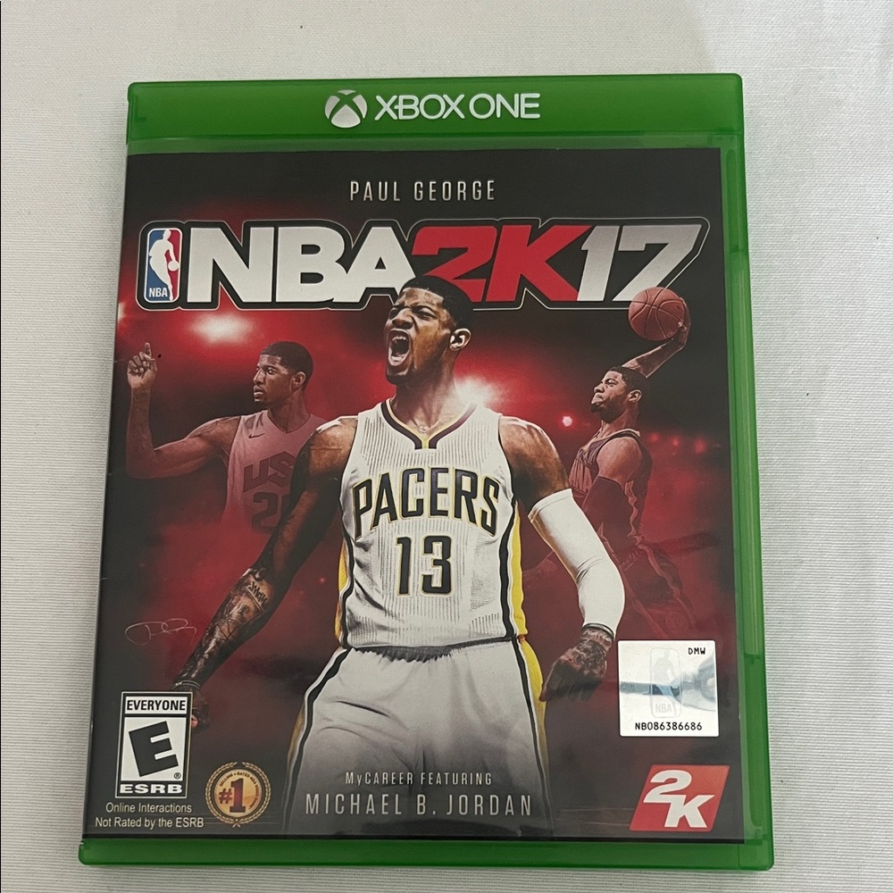 NBA 17 Paul George for Xbox One With Case